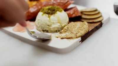 a delicious charcuterie board