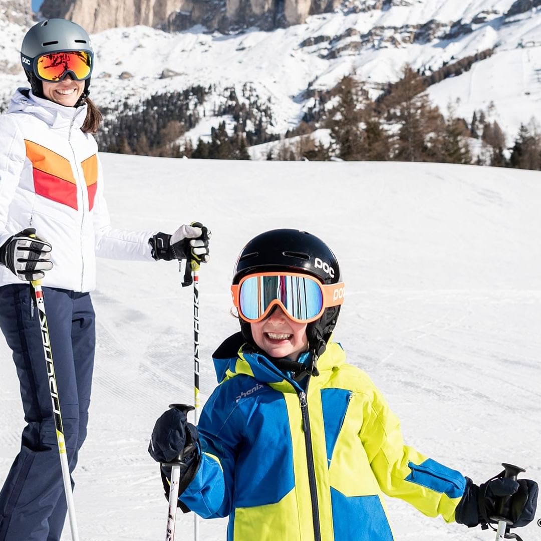 Skiing in the Carezza Ski Resort