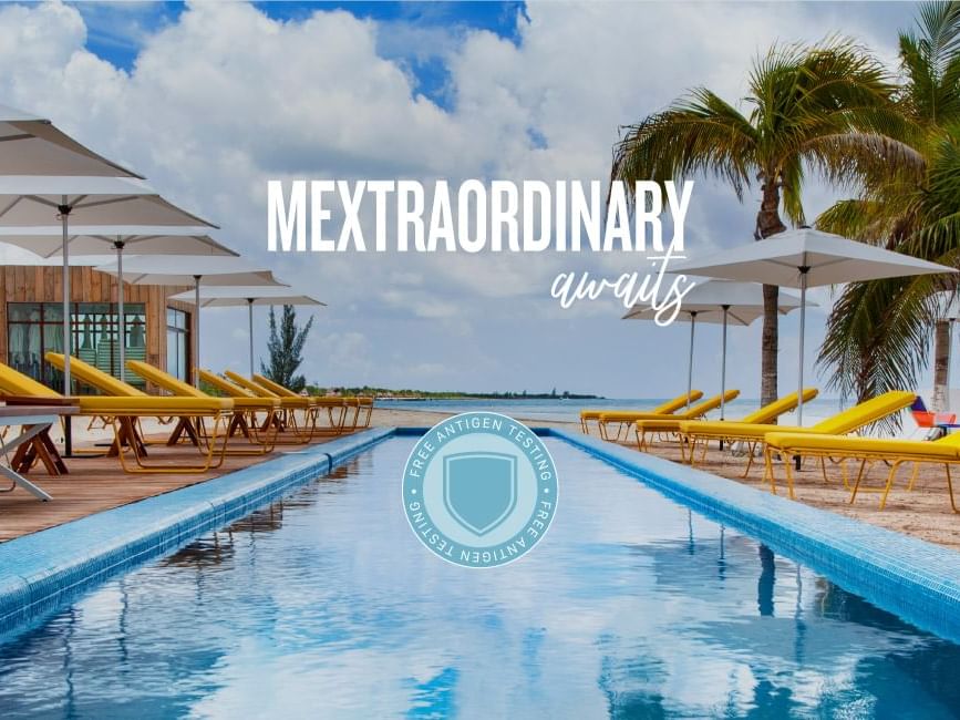 Promotional poster of Mextraodinary of the La Coleccion Resorts