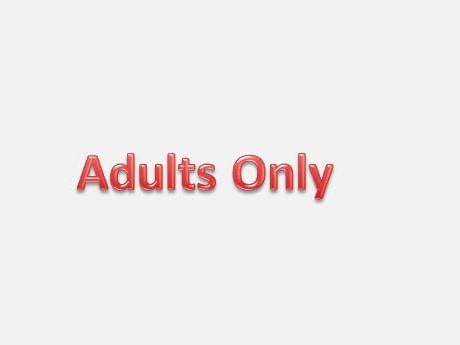 Adults Only poster at Pensativo House Hotel