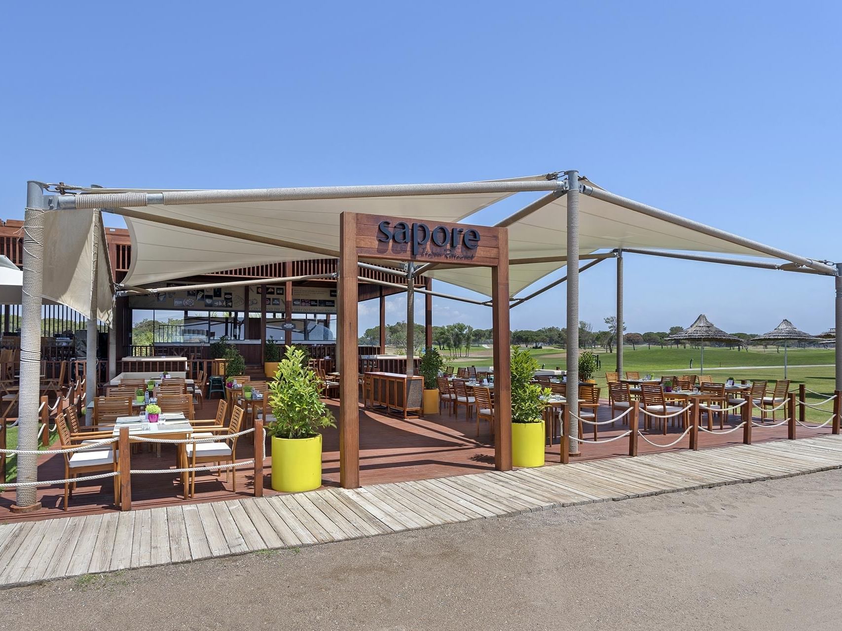 Sapore Italian Beach Snack Restaurant at Titanic Deluxe Golf Belek