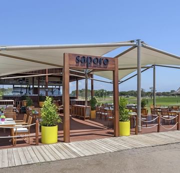 Sapore Beach Italian Snack в Белеке — итальянская элегантность на берегу моря.