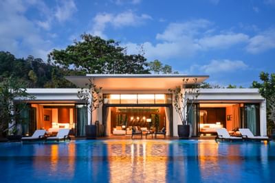 Exterior of Empress beach villa at The Danna Langkawi
