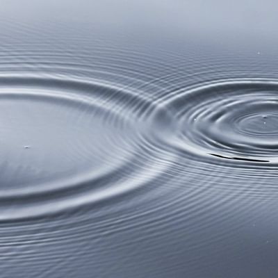 Close-up of water droplet waves at Falkensteiner Hotels