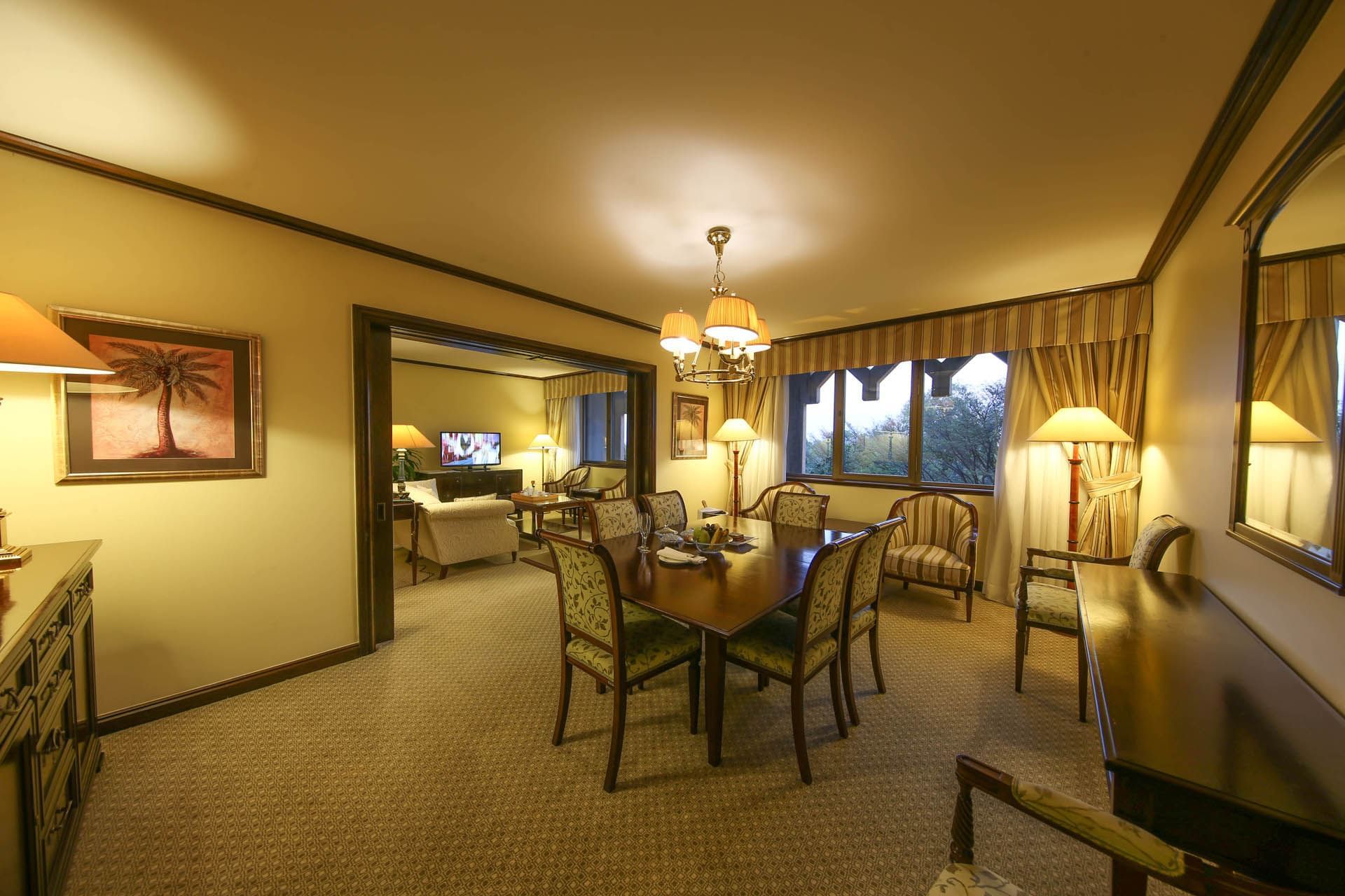 Interior of Presidential Suite at Dar Es Saalam Serena Hotel
