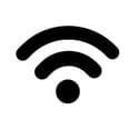 Vector icon of wi-fi signals at Hotel Liebes Rot Flueh