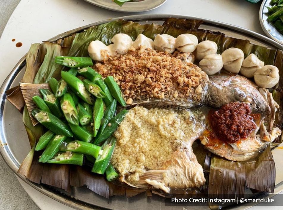 Gim Men Teppanyaki Menu - Three Flavour Fish | Port Dickson