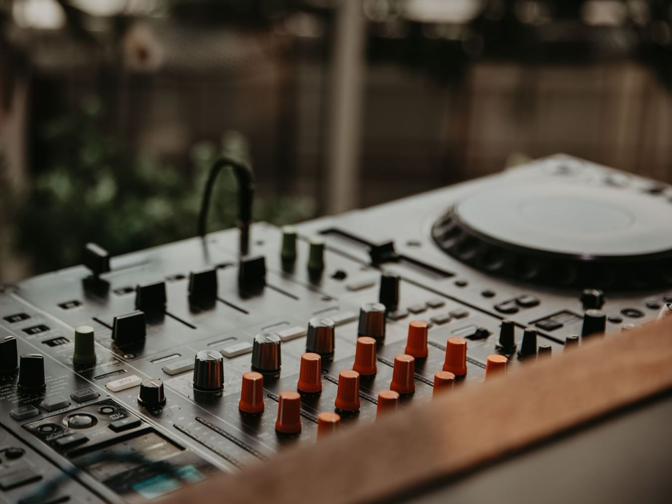 A DJ table