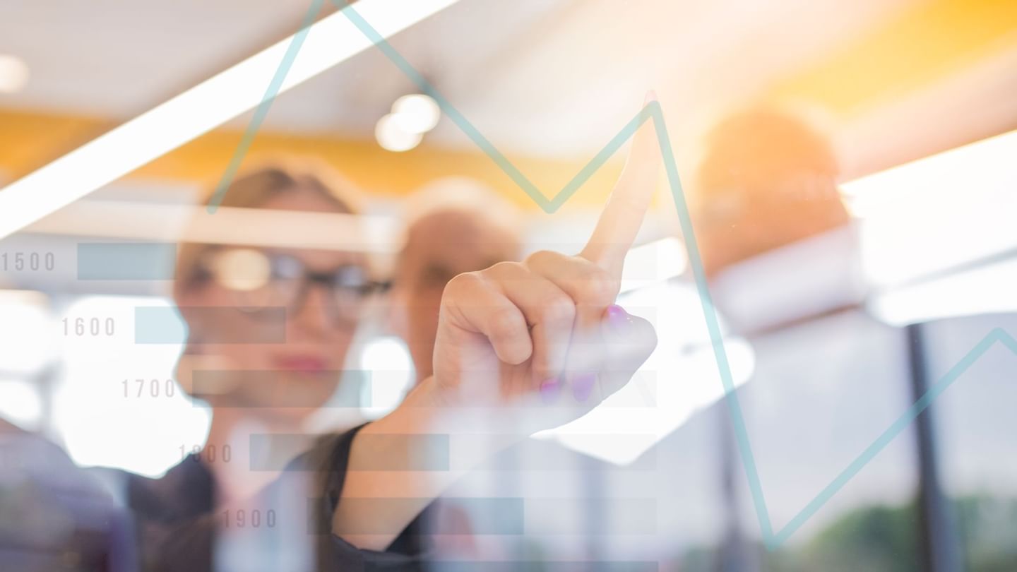 Woman pointing on a digital screen at Sunway Lagoon Hotel