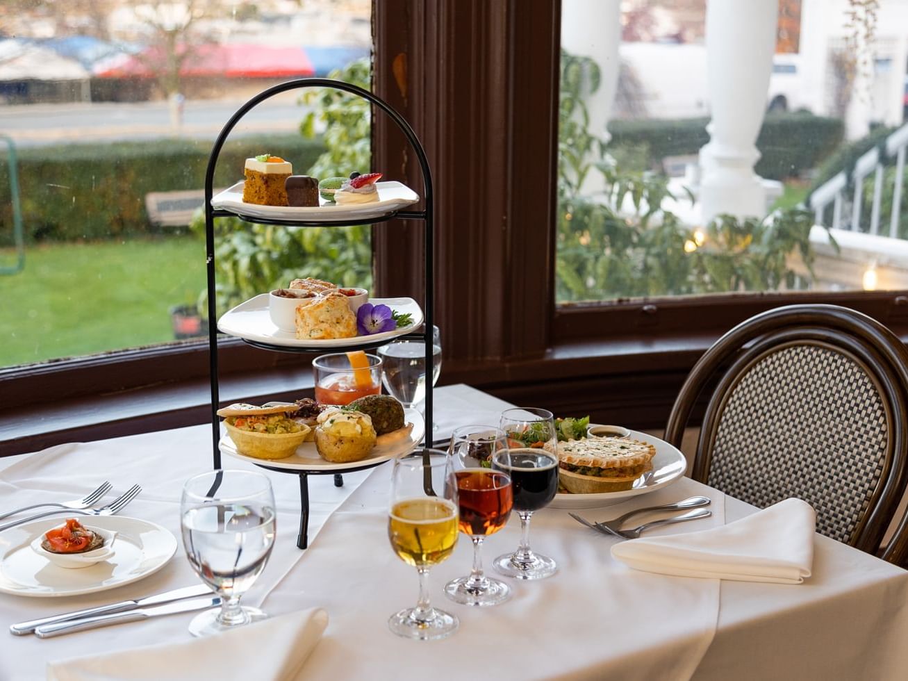 Scottish High Tea, an evening service at Pendray Tea House