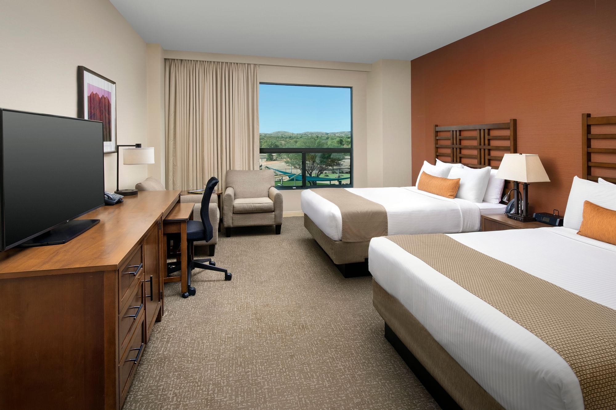 Double Queen Room Interior