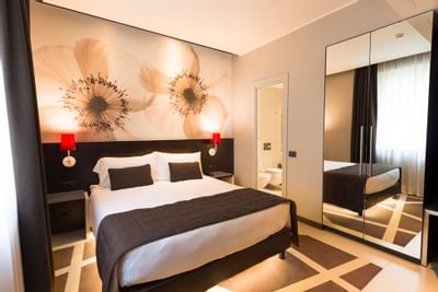 visuale camera Hotel Manin Milano