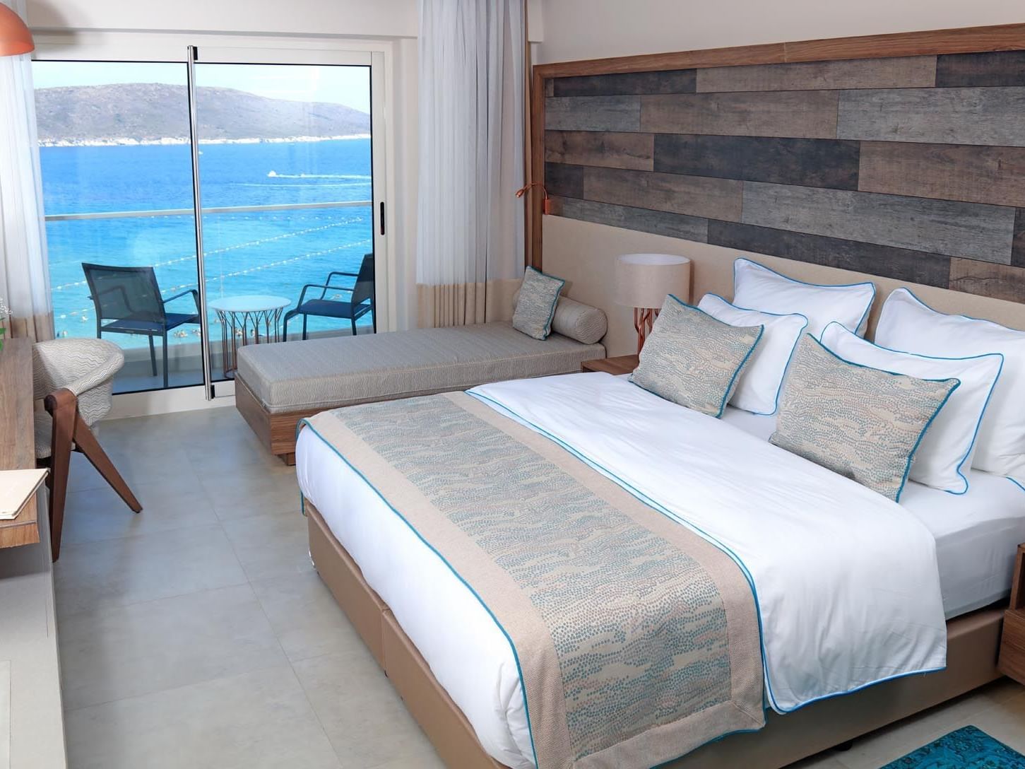 Deluxe Sea View Room (3) at Seya Beach Çeşme Hotel