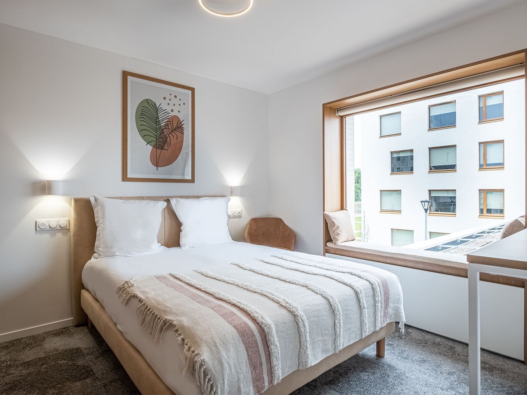 Interior of a Double room at The Originals Hotels