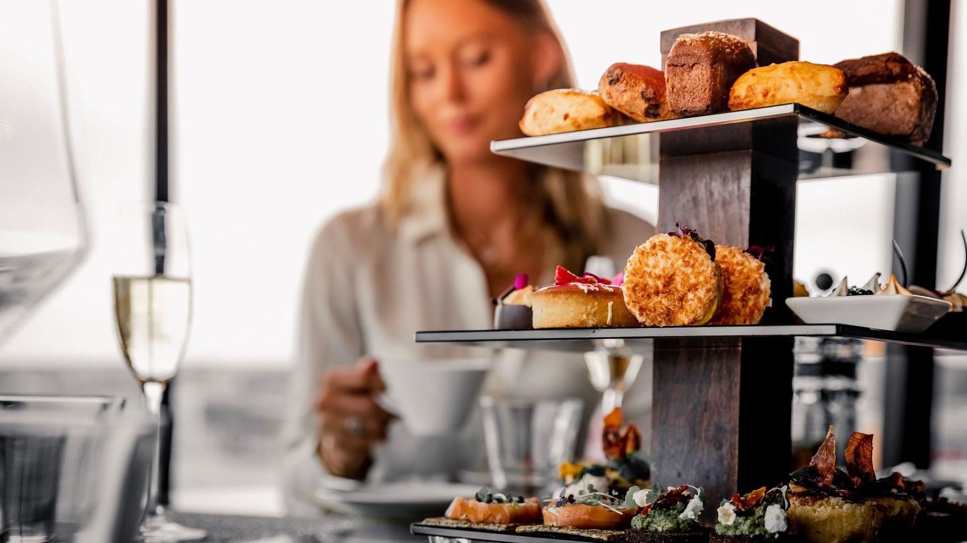 Afternoon Tea at Hotel Riverton, Gothenburg