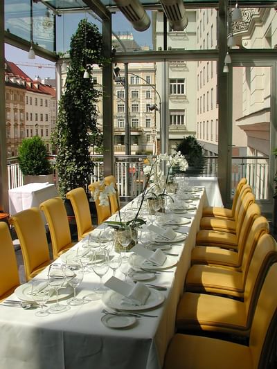 Restaurant at Ambassador Hotel in Vienna