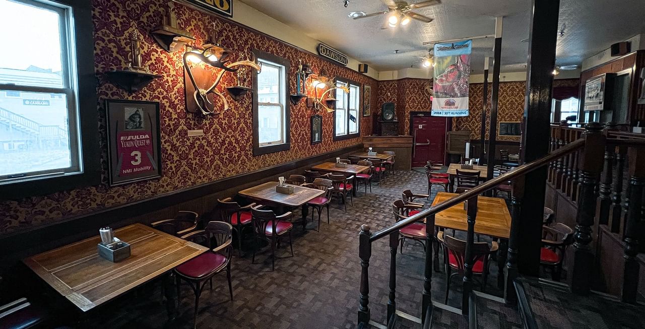 Interior of Sourdough Saloon