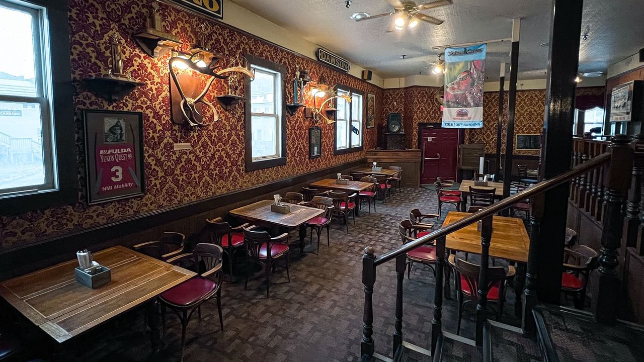 Interior of Sourdough Saloon