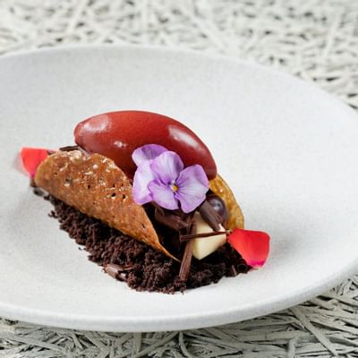 Bloomsbury Street Kitchen White Chocolate Bavarois With Cacao
