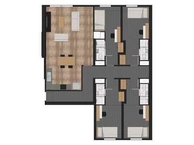 Melbourne City - 4 Bed Multishare Ensuite