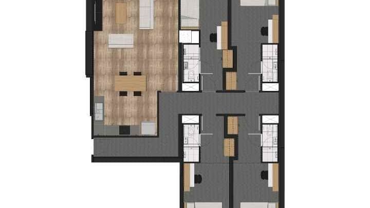 Melbourne City - 4 Bed Multishare Ensuite