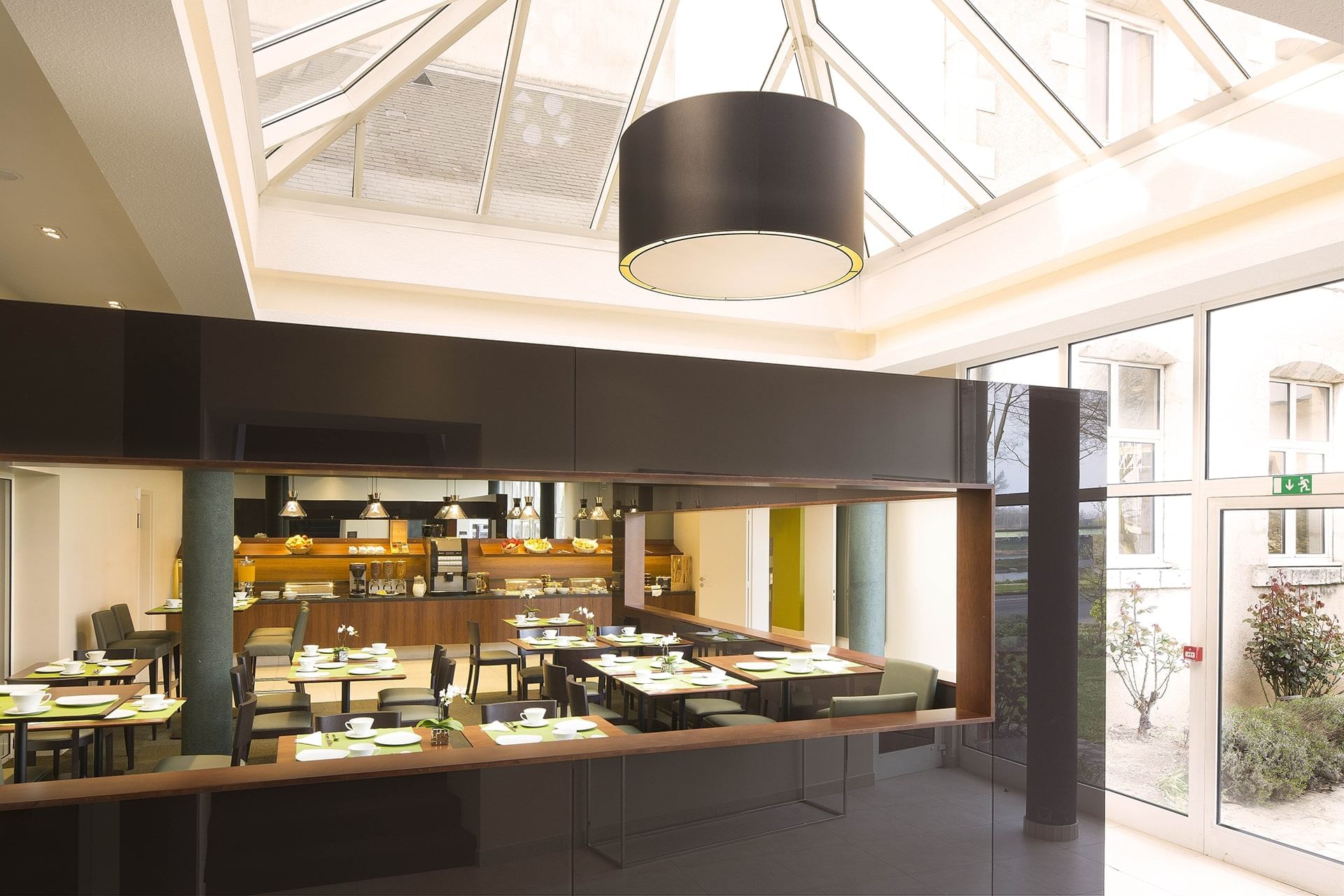 Intérieur d'un restaurant à Escale Oceania Orleans