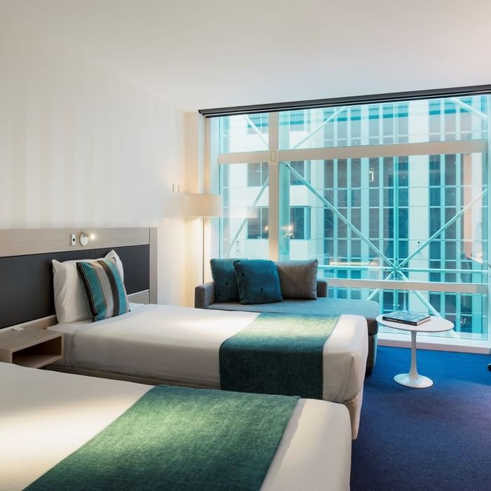 Deluxe Twin Room at Novotel Melbourne on Collins