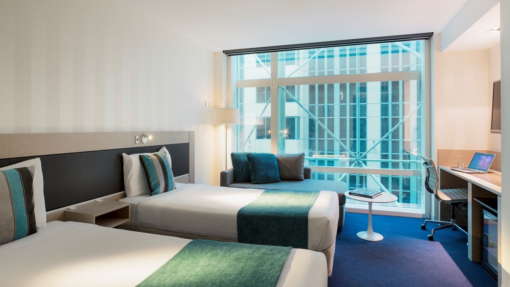 Deluxe Twin Room at Novotel Melbourne on Collins