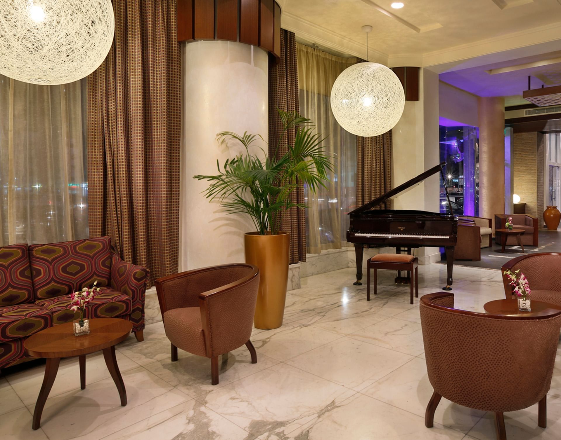 Interior of Lobby area at Al Hamra Abu Dhabi