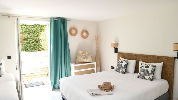 Bedroom in La Villa West & Spa at The Originals Hotels