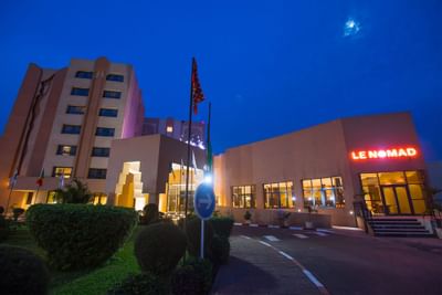 Vue de face de l'hôtel Azalaï Bamako