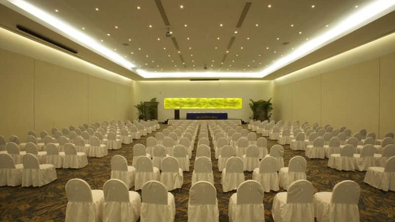 Theater type event room at Gamma Colima Garden
