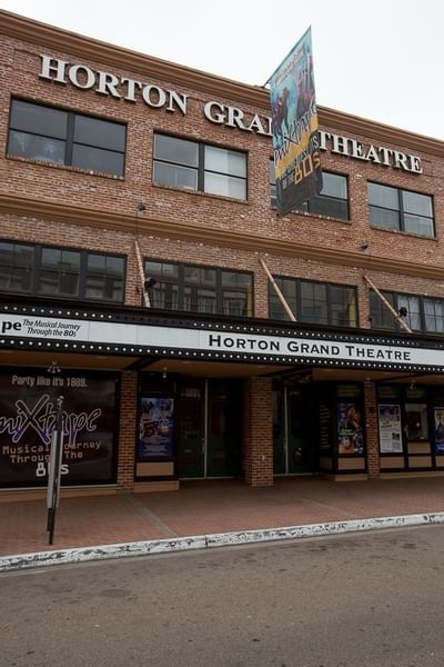 Exterior of Horton Grand Hotel Theatre near Horton Grand Hotel