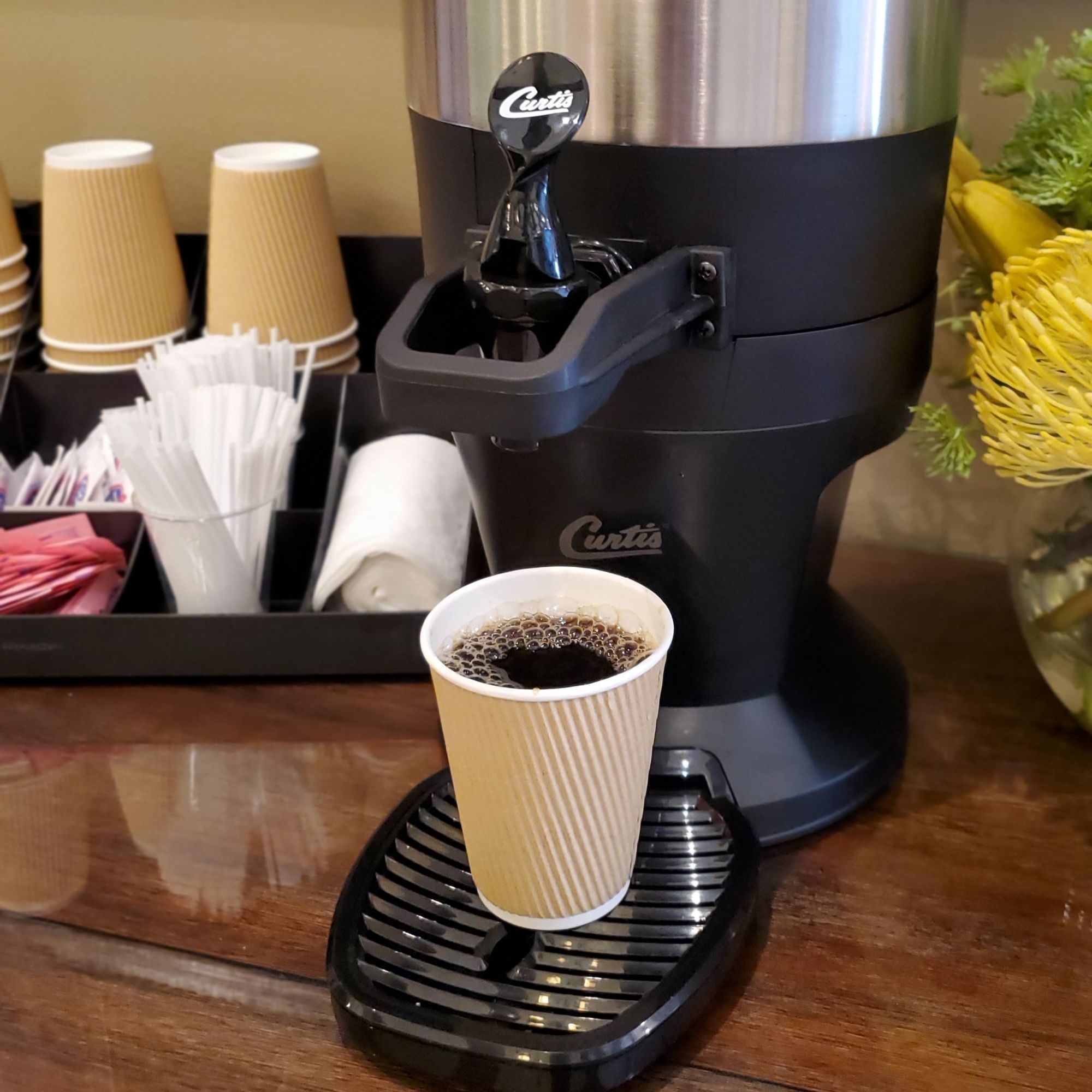 coffee being served 