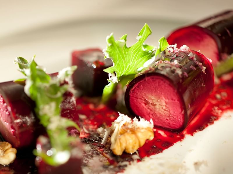 Dish in Mr. Hive Kitchen and Bar at Crown Hotel Melbourne
