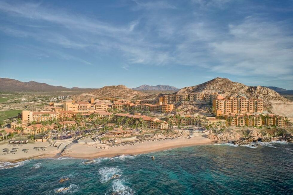 Aerial view of Grand Fiesta Americana Los Cabos All Inclusive Golf & Spa by the Ocean