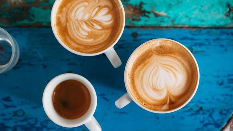 Close-up of Cappuccinos served at Novotel Darwin Airport