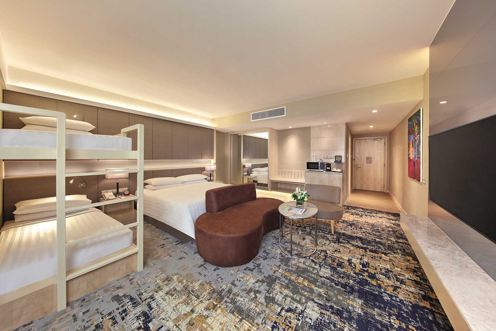 Interior of Family Room at Sunway Hotel Pyramid