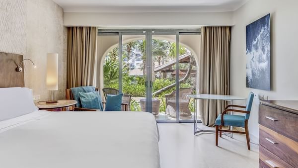 Premium Garden View bedroom at FA Hotels & Resorts