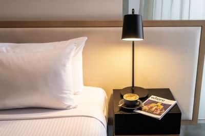Furniture used in bedrooms at Brady Hotels Central Melbourne