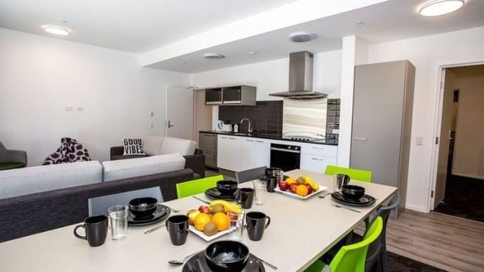 Shared Kitchen and Dining Room 