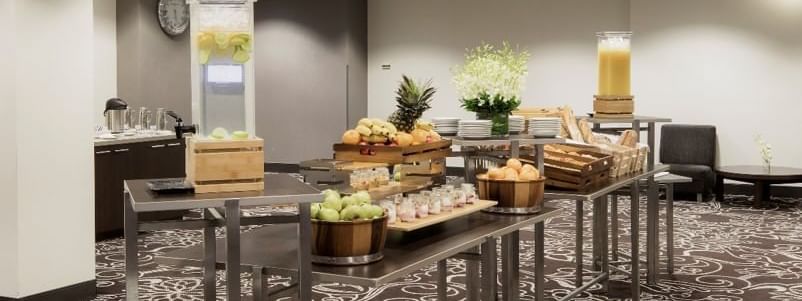Refreshments served in Function Foyer at Novotel Melbourne