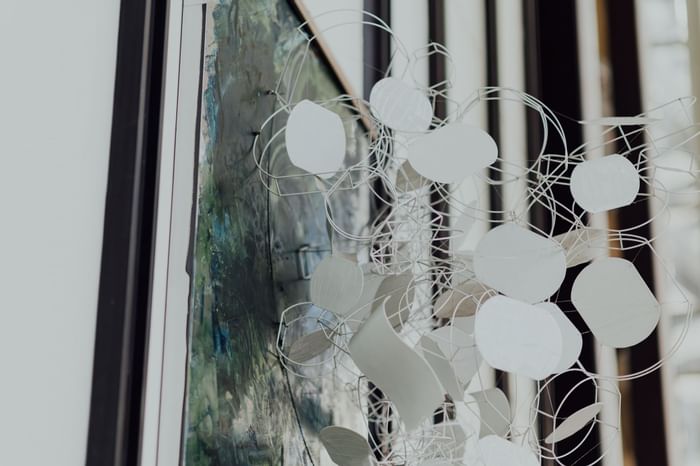 Close-up of a decoration at The Fullerton Hotels and Resorts