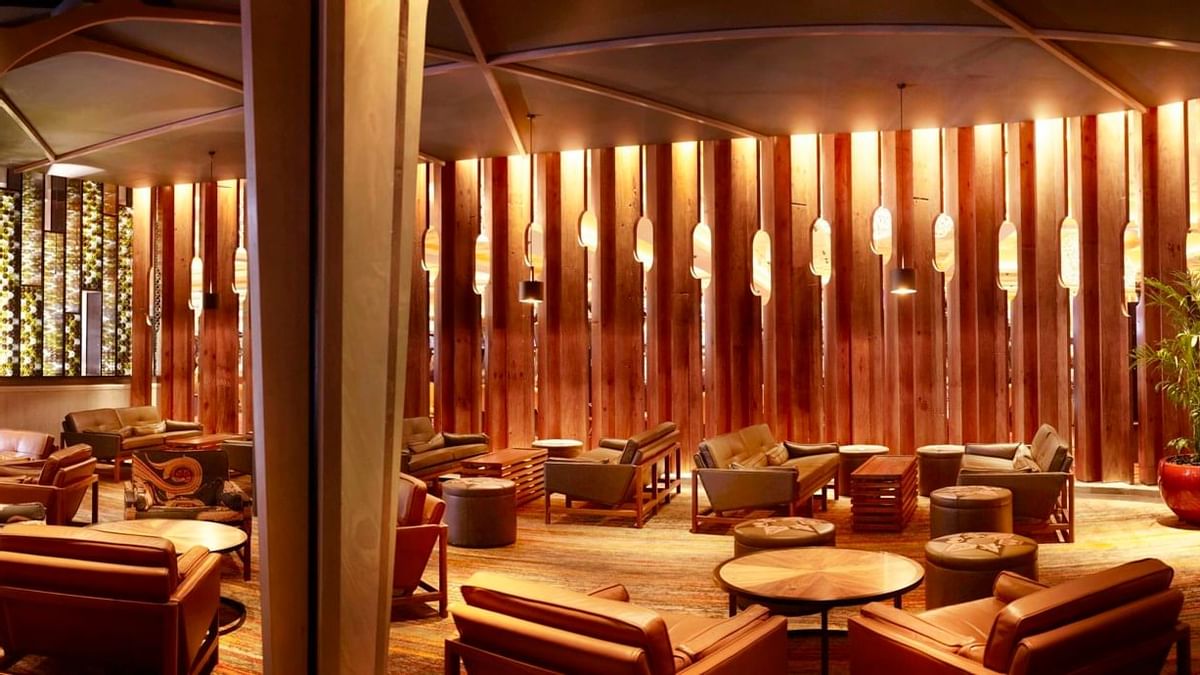 Tables setup in The Merrywell restaurant at Crown Hotel Perth