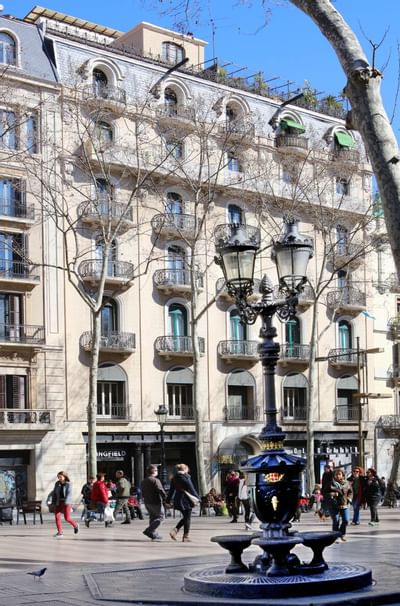 Hotel Continental Barcelona Facade