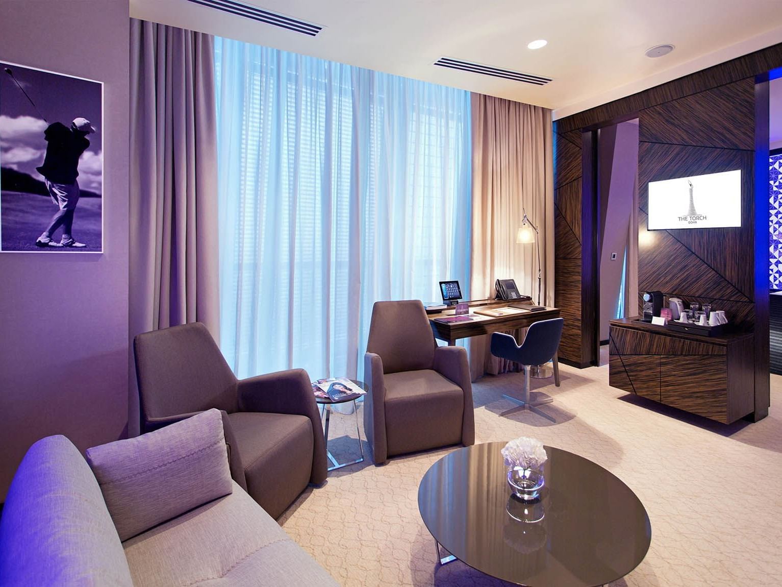 Junior Suite Upgrade at The Torch Doha Hotel in Qatar