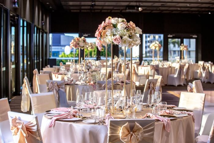 table set wedding decoration