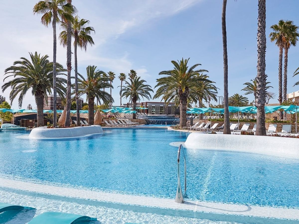 Outdoor swimming Pool & The Enclave at Crown Hotel Perth