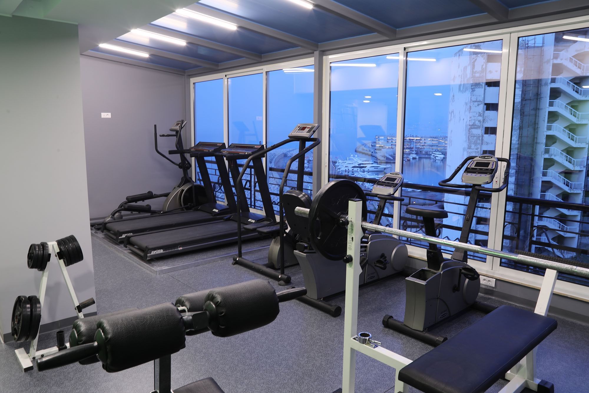 Fitness Area with View