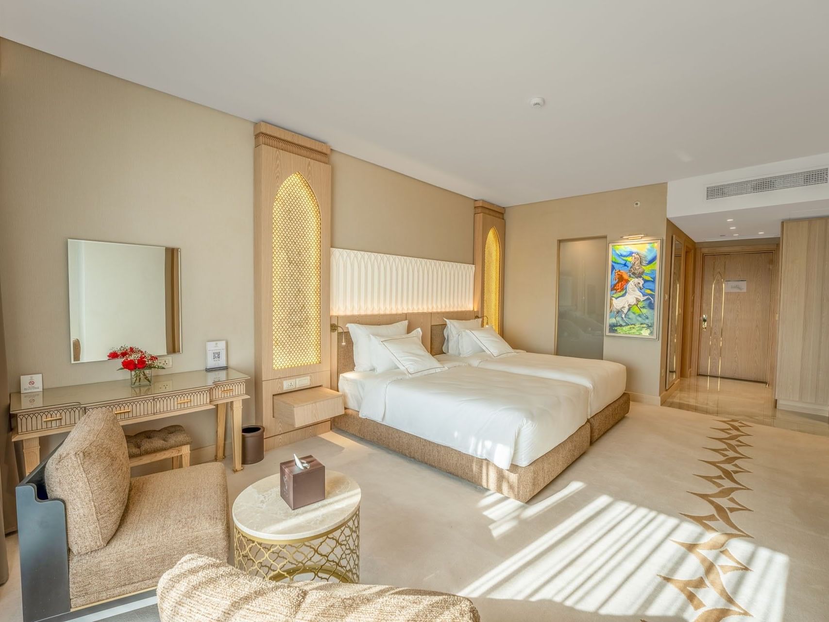 Executive Premium Twin Room City View at World Heart Hotel Baghdad